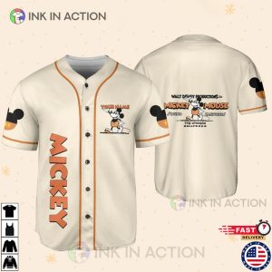 Personalize  Mickey Vintage Baseball Jersey