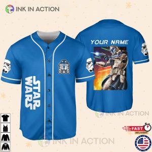 Personalize Starwar Baseball Jersey 3 Ink In Action