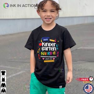 Personalized Kindergarten Graduate Shirt Kinder Graduation 2 Ink In Action