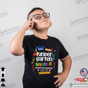 Personalized Kindergarten Graduate Shirt Kinder Graduation 3 Ink In Action