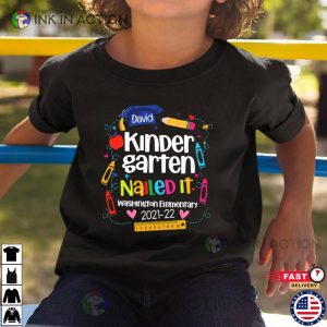 Personalized Kindergarten Graduate Shirt Kinder Graduation 4 Ink In Action