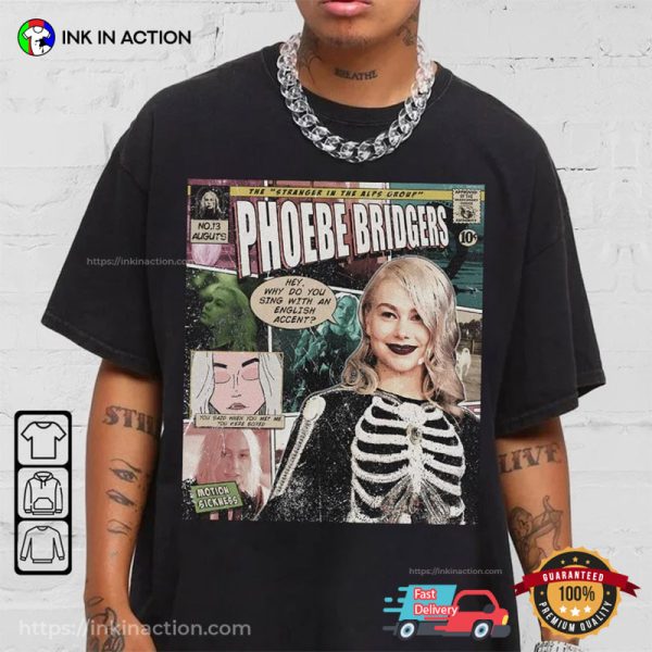 Phoebe Bridgers Comic 90S Vintage T-Shirt