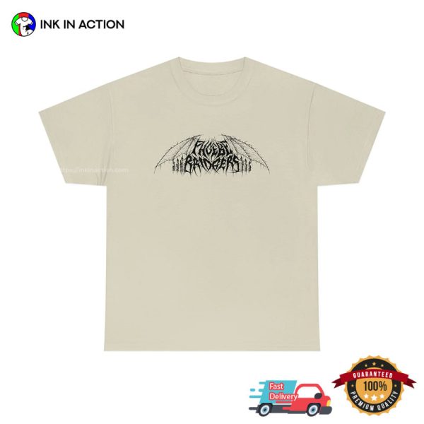 Phoebe Bridgers Black Metal Logo T-Shirt