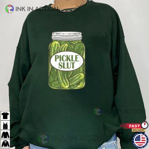 Pickle Slut Canned Pickles Shirt Retro Pickles Art 2 Ink In Action