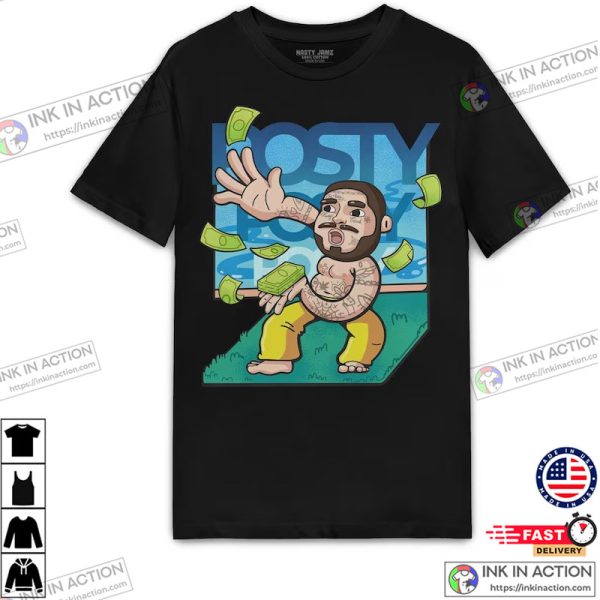 Posty Money Unisex Shirt, Funny Post Malone Merch