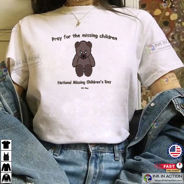 Pray For The Missing Childrens Day T-Shirt