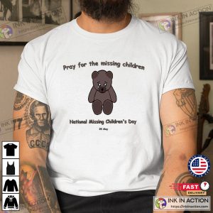 Pray For The Missing Childrens Day T Shirt 4