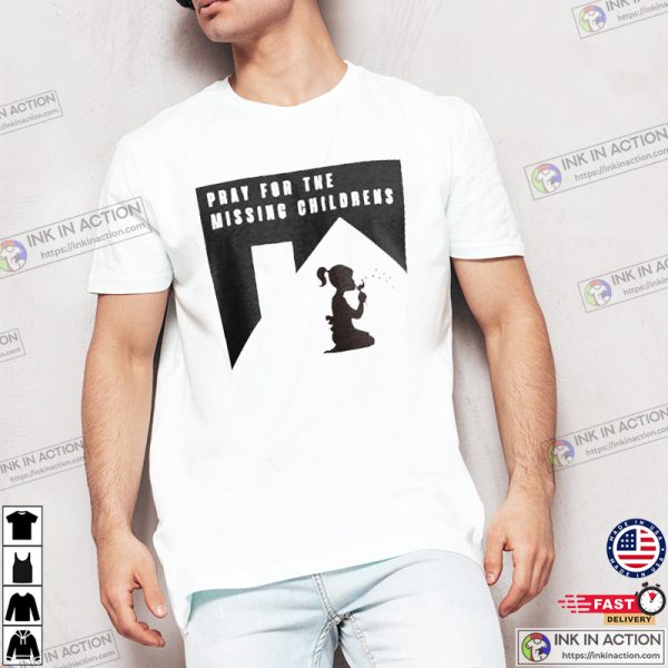 Pray For The Missing Childrens T-shirt National Missing Childrens Day