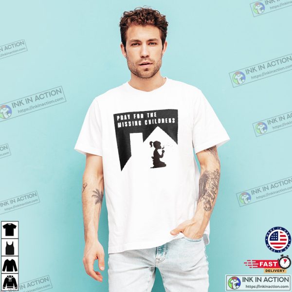 Pray For The Missing Childrens T-shirt National Missing Childrens Day