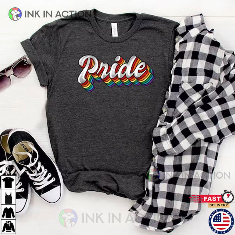 Pride Month Parade, Retro Pride Shirt
