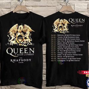 Queen The Rhapsody Tour 2023 Shirt, Queen Rock Band, Queen Concert 2023