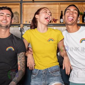 Rainbow LGBT Symbol Shirt, LGBQT Pride