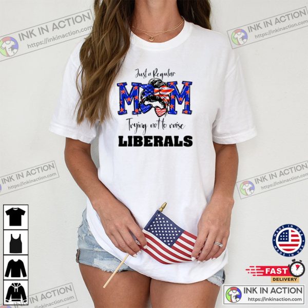 Republican Mom Shirt For Trump Support Mothers Day Gift
