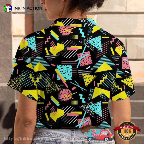 Retro 80s 90s Pattern Hawaiian Shirts