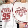 Retro Disney Lightning McQueen Comfort Color Shirt, Disney Pixar Cars Merch