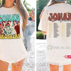 Retro Jonas Brothers Comfort Colors Shirt jonas brothers concert 1 Ink In Action