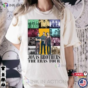 Retro Jonas Brothers The Eras Tour Comfort Colors Shirt Jonas Brother Merch 2 Ink In Action
