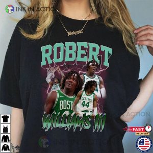 Robert Williams III Boston Basketball time lord celtics T shirt 3 Ink In Action