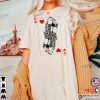 Shania Twain Queen of Hearts Poker Card Shirt