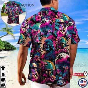 Special Star Wars Synthwave Hawaiian Shirt For Men