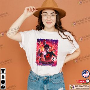 Spider Man Across The Spider Verse Disney T Shirt 1 Ink In Action