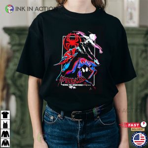 Spider Man Across The Spider Verse spider man across T shirt 2 Ink In Action