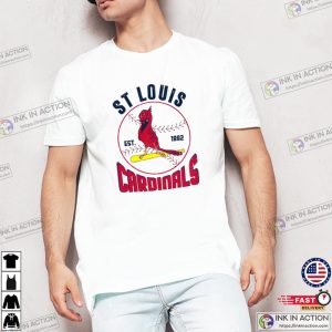 St Louis Cardinals Gift For Fan T Shirt 1 Ink In Action