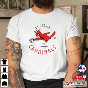 St Louis Cardinals Vintage Shirt - Ink In Action