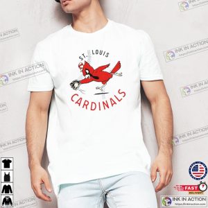 St Louis Cardinals Vintage Shirt 2 Ink In Action