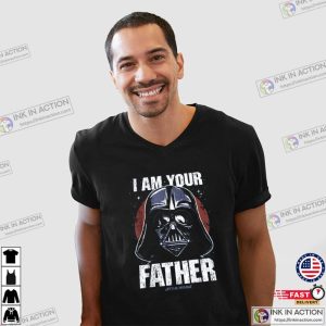 Star Wars Darth Vader I Am Your Father Portrait T Shirt 3 Ink In Action