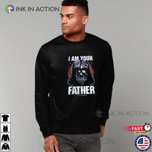 Star Wars Darth Vader I Am Your Father Portrait T Shirt Ink In Action