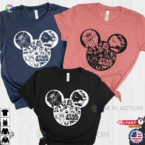 Star Wars Mickey Mouse Shirt, Mickey Head Star Wars, Disney Family