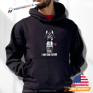 Star Wars Movie Darth Vader I Am Your Father Black T shirt 1 Ink In Action