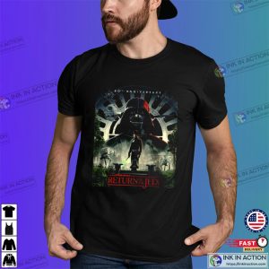 Star Wars Return Of The Jedi 40Th Anniversary Shirt 3 Ink In Action