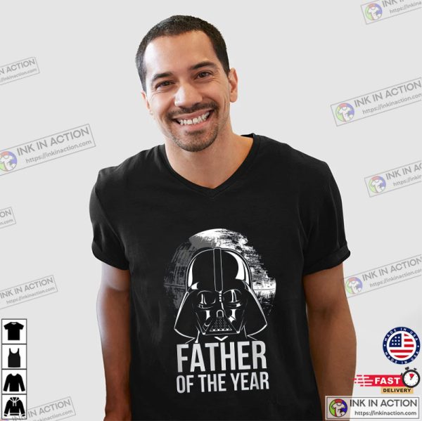 Star Wars Vader Father Of The Year Dad, Darth Vader Shirts