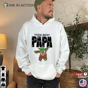 Star Wars yoda lightsaber Best Dad funny dad shirts 0 Ink In Action
