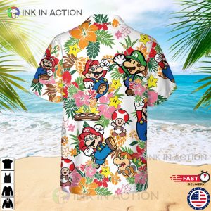 Super Mario And Friends Hawaiian Shirt 2