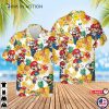 Super Mario Hawaiian Shirt Disneyland Vacation Trip