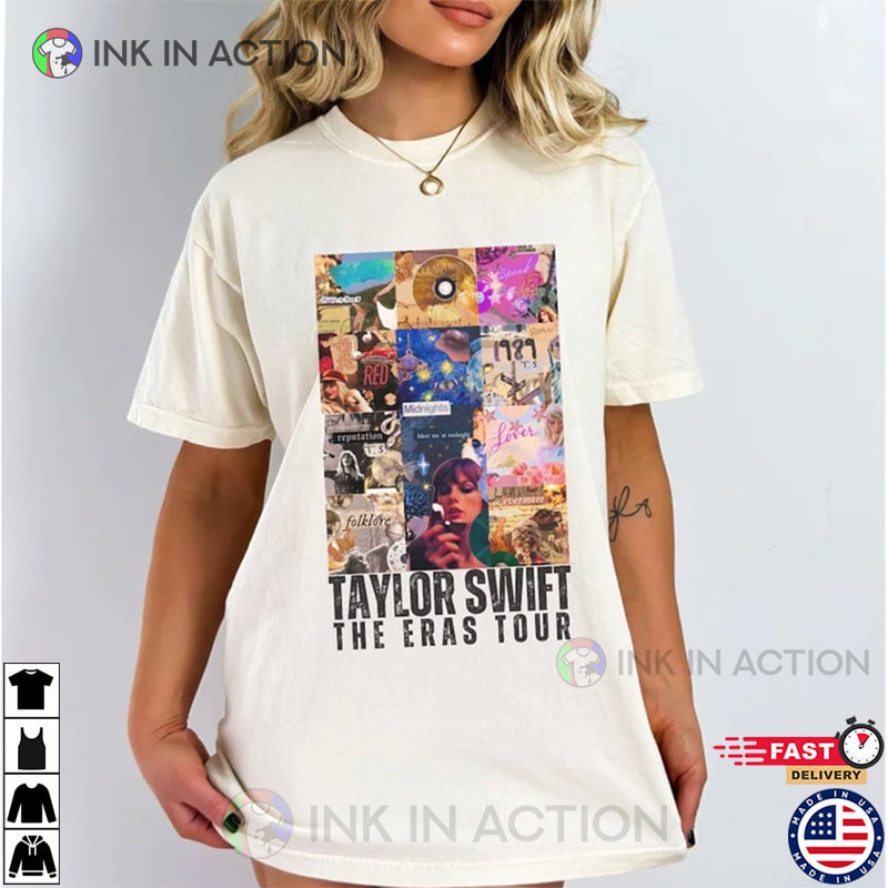 Album Taylor Swift T-shirt, Taylor Swiftie Merch - Ink In Action
