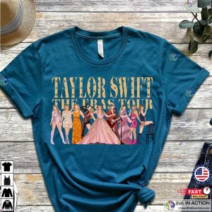 Taylor Swift The Eras Tour taylor swift 2023 tour Hot T shirt 3 Ink In Action