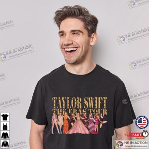 Taylor Swift The Eras Tour taylor swift 2023 tour Hot T shirt Ink In Action