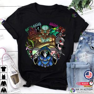 Terraria Boss Rush Video Game Shirt 1 Ink In Action