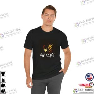 The Flash Unisex T shirt 3 Ink In Action