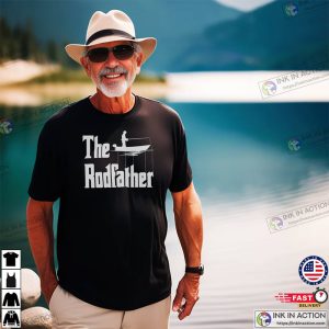 The Rodfather Fisherman Shirt, Fishing Gifts