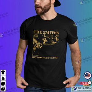 The Smiths The World Wont Listen T shirt 1 Ink In Action