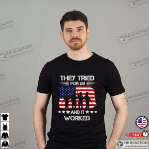 They Tried For Us & It Worked Military Vintage Shirt, 2023 Memorial Day