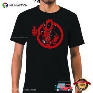 Thumbs Up Deadpool Dc Graphic Printed Shirts