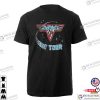 Van Halen Tour T-shirt, 80s Boyfriend Tee