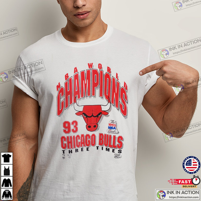 Vintage 90s NBA Chicago Bulls AOP T-Shirt