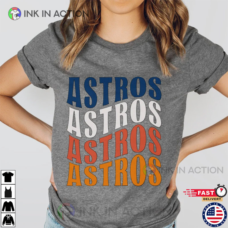 women houston astros t shirt